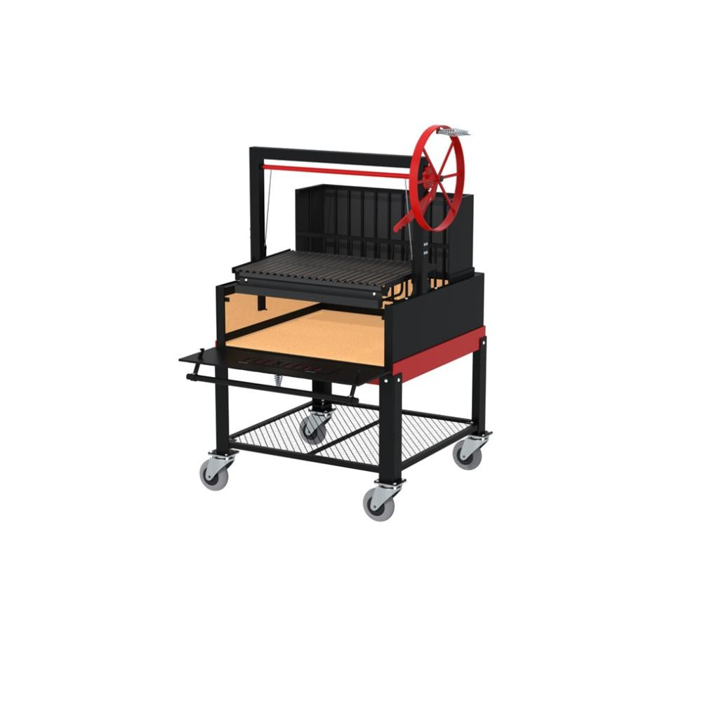 Argentinischer Grill Sunterra 36" Rear Brasero auf Sockel