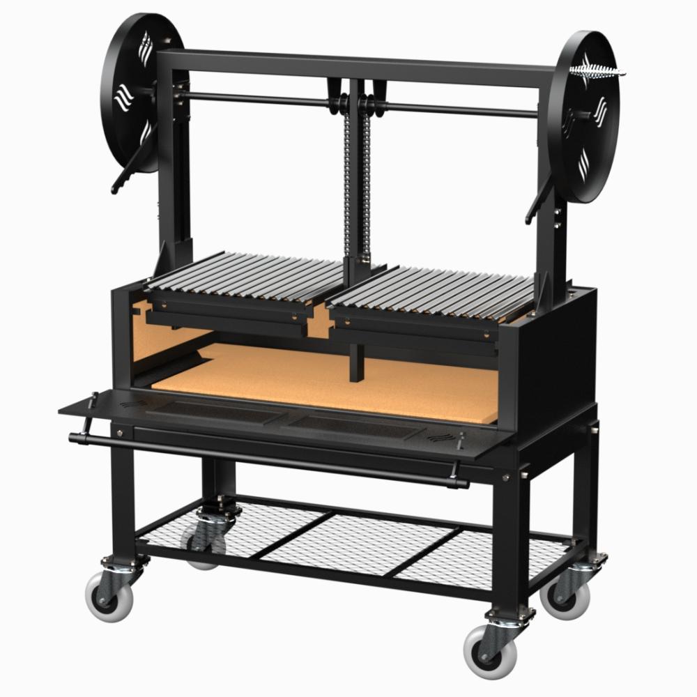 Pro Series Ironworks Santa Maria Grill 48″ auf Sockel
