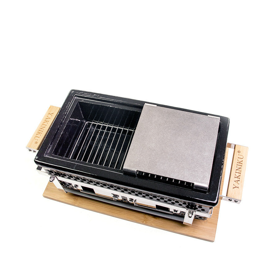 YAKINIKU® Rectangular Teppanyaki Plate for Shichirin