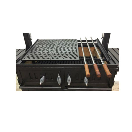 Lasergeschnittener Grillrost für argentinischen Grill