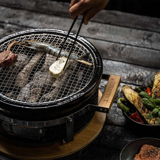 YAKINIKU Shichirin RVS Rooster Rond | MEDIUM